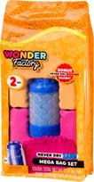 Wonder Factory NEVER DRY Kinetinio smėlio ir modelino rinkinys „Mega Bag“