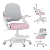 Fotel do biurka dla dziecka Tulano Junior 4.3 Pink-grey