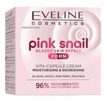 Eveline Cosmetics Pink Snail drėkinamasis ir maitinamasis veido kremas, 50ml