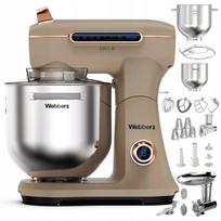 Webber FUTURA XEF 900 planetarinis virtuvės robotas 1800 W, 7 l + 5,5 l, su mėsmale ir priedais