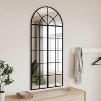 Sieninis veidrodis juodos spalvos 60x130cm geležis arkinis