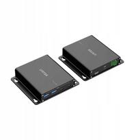 Unitek Unitek  USB 5Gb/s 100 m przez Ethernet z hubem | U1337BBK01-EU | 4894160059888