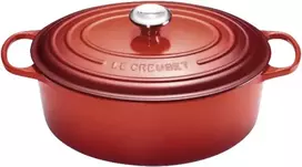 Le Creuset Signature Roaster oval 40cm cherry