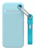 SSD 1TB Verbatim Pocket incl. two sleeves black & polar blue