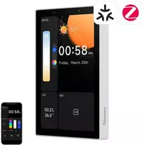"WiFi" / "Bluetooth" / "ZigBee Matter" valdymo pultas SONOFF NSPanel Pro 120 (baltas)