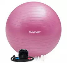 Gimnastikos kamuolys Tunturi Gymball 65–75 cm, Purple, Anti Burst