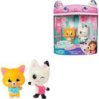 Spin Master Gabby's Dollhouse: The Movie - Panda Paw & Leopold Figure Set 6074578