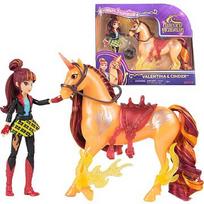 Spin Master Unicorn Academy - Valentina and Unicorn Cinder (with real mane and tail and brush) 6072677