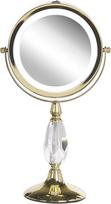 Kosmetinis veidrodis Beliani LED ø 18 cm gold MAURY! | 297372 Bel | 4251682270113