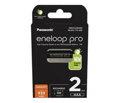 Įkraunamos baterijos PANASONIC ENELOOP PRO AAA 930 mAh 2 szt (BK-4HCDE/2CP)