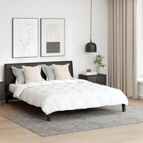 vidaXL Antklodė su pagalve 3 vnt White 240 x 220 cm Pūkas | 3377072 | 8721288611116