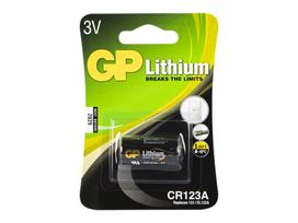 Baterija 3V CR123A GP