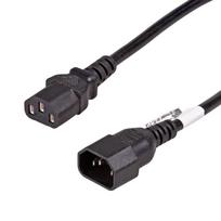 IEC C13/IEC C14 maitinimo prailgintuvas - 5 m, juodas - Akyga AK-PC-11A
