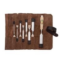 Kirschen Stechbeitelsatz 8-tlg. Tasche 4-6-10-12-16-20-26-30