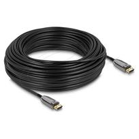 Delock Aktives Optisches Kabel DisplayPort 2.1 8K 60 Hz 40Gbps 30 m