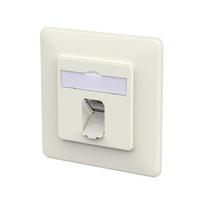 METZ CONNECT Anschlussdose E-DAT C6A LSA++ 1 Port UP reinwei