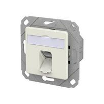 METZ CONNECT Anschlussdose E-DAT C6A LSA++ 1 Port UPk reinwei