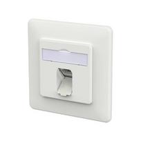 METZ CONNECT Anschlussdose E-DAT C6A LSA++ 1 Port UP verkehrswei