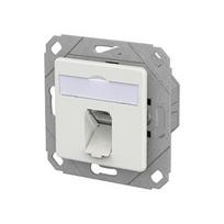 METZ CONNECT Anschlussdose E-DAT C6A LSA++ 1 Port UPk verkehrswei