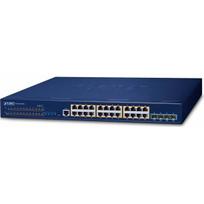 Switch Planet PLANET Layer 3 24-Port 10/100/1000T Zarządzany L3 Gigabit Ethernet (10/100/1000) 1U Niebieski | SGS-6310-24P4X | 4711605286664