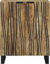 vidaXL Bufet 60x33.5x75 cm Lite drewno mango | 4017938 | 8721158450319