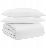 vidaXL Kołdra Other z poduszką 3 pcs Biały Puch Lumarko! | 3377071 VidaXL | 8721288611109