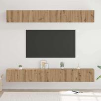 vidaXL Zestaw szafek RTV z półką 6 pcs dąb artisan 60 x 30 x 35 cm | 3393476 | 8721288874535