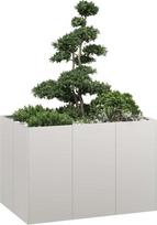 vidaXL Doniczka 120x80x80 cm Stal nierdzewna | 860791 | 8721158676740