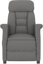 vidaXL Fotel Recliner Ciemnoszary Tkanina Standardowy Fotel Recliner | 348402 | 8720287164128