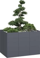 vidaXL Doniczka Antracyt 120x80x80 cm Stal | 860789 | 8721158676726