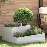 vidaXL Donica 80x80x50 cm ze stali nierdzewnej (873582) | 873582 | 8721288593061