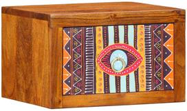 vidaXL Szafki nocne 2 szt. 35x30x22 cm Lite drewno akacjowe (4016518) | 4016518 | 8721158376190