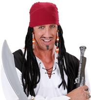 Bandana, Karibų piratas, Widmann, su dredais, dėžutėje