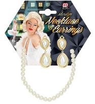 Rinkinys, Marilyn, Widmann, perlų vėrinys ir auskarai