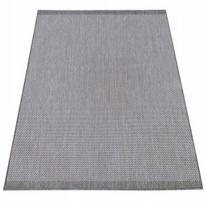Zara Dvipusis kilimas Terasa/balkonas 120x170cm Pilkas, tinka naudoti terasoje ar balkone