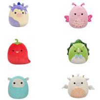 Pliušinis žaislas Squishmallows Benito karvė 19 cm itin minkštas kolekcinis