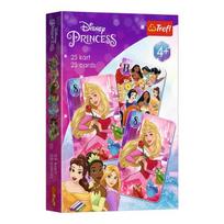 Kortų žaidimas Trefl Disney Princesė „Sena mergelė“ stiliaus, vaikams 4+, spalvingos princesių iliustracijos