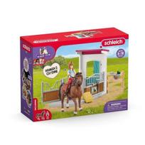 Miniatiūrinė figūrėlė - SCHLEICH - 42710 - Hannah ir Cayenne - Mobilus - PVC - 32 dalys