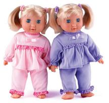 Minkštakūnė lėlė Dolls World Little Love 25 cm, užmerktos akys, nuimamas drabužėlis