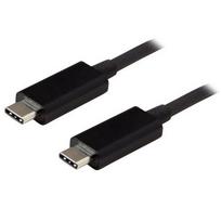 StarTech.com 3ft (1m) USB-C Cable, USB 10Gbps, 60W (3A) Power Delivery, 8K 60Hz / 4K 144Hz DP Alt Mode, USB-IF Certified - Thunderbolt Compatible