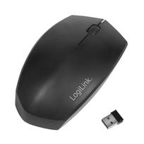 Logilink Ergonomic wireless mouse, 2.4GHz, 1200dpi, black