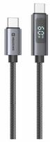 Swissten LCD Cable 60W USB-C to USB-C 1m