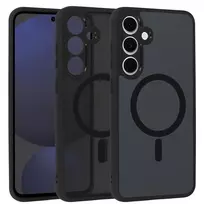 Toptel Full Matte Mag Cover for Samsung Galaxy S24 FE in black