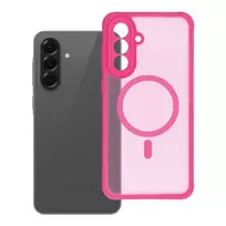 OEM Full Matte Mag Cover phone case with MagSafe support for Samsung Galaxy A56 (A566) pink