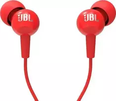 JBL Wire earphones, 3.5 mm Jack C100Si, red
