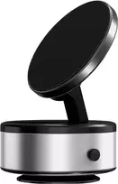 OEM Electric vacuum suction car holder, MagSafe compatible, silver
