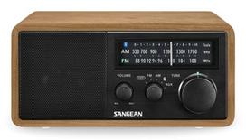 Sangean WR-11BT+ Personal Analog Black, Wood