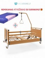 Plati Slaugos Lova ALLURA + MED. Čiužinys VISKO-2