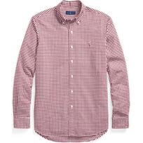 Polo Ralph Lauren languoti ilgomis rankovėmis marškiniai vyriški marškiniai Raudoni 710852741-001 XS