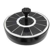 3.5W Solar Water Fountain LED Colorful Light Solar Powered Fountain 240L/H Solar Floating Fountain Pump for Garden/Fish Pond
